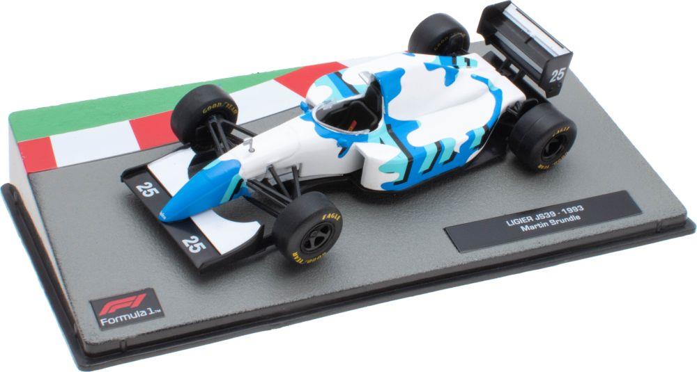 Atlas Editions 1:43 Scale Ligier Js39 - Martin Brundle 1993 - F1 Collection