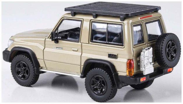 Paragon  1:64th Scale Toyota Land Cruiser 71 Sandy Taupe Anniversary Edition 2023 (RHD)
