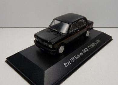 Atlas Editions 1:43 Scale Fiat 128 IAVA Negro 1978