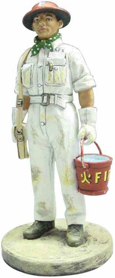Atlas Editions 1:32 Scale Auxiliary fireman - Singapore - 1941