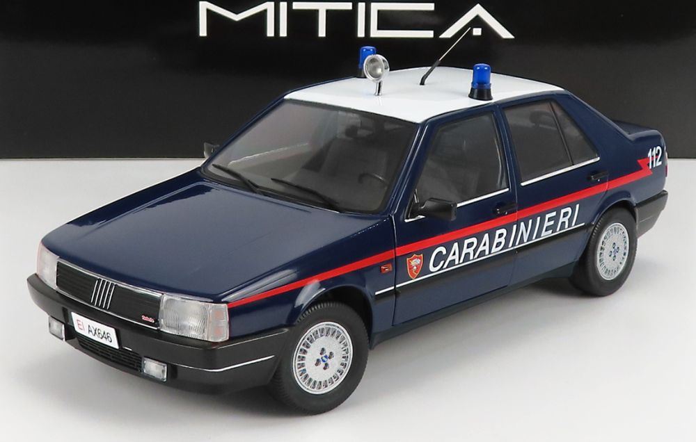 Mitica 1:18 Scale Fiat Croma 2.0 Turbo IE Carabinieri 1988 Police Limited Edition 500 pcs