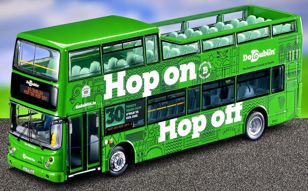 Northcord  1:76th Scale Alexander ALX400-Bodied Dennis Trident / Volvo 
B7TL Dublin Tour AV93 - 00-D-40093