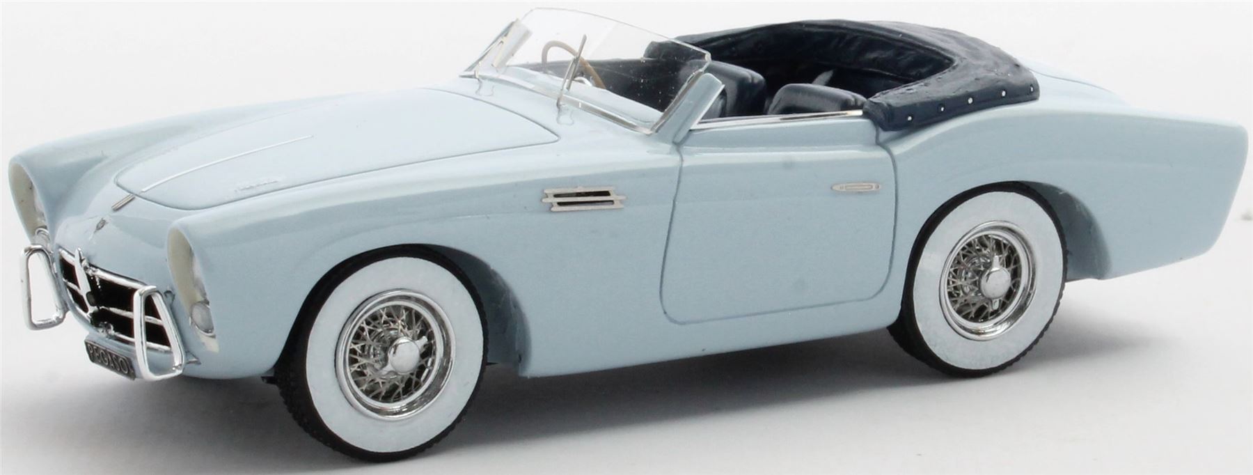 Matrix 1:43 Scale Pegaso Z-102 Cabrio Saoutchik l Blue 1954