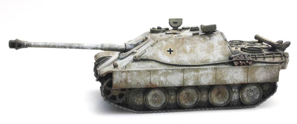 Artitec H0 Scale WM Jagdpanther (Spat) Winter 1:87 Ready-Made, Painted