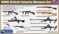 Gecko Models 16GM0018 1/16 Scale WWII British Infantry Weapon Set Plastic Model Kit