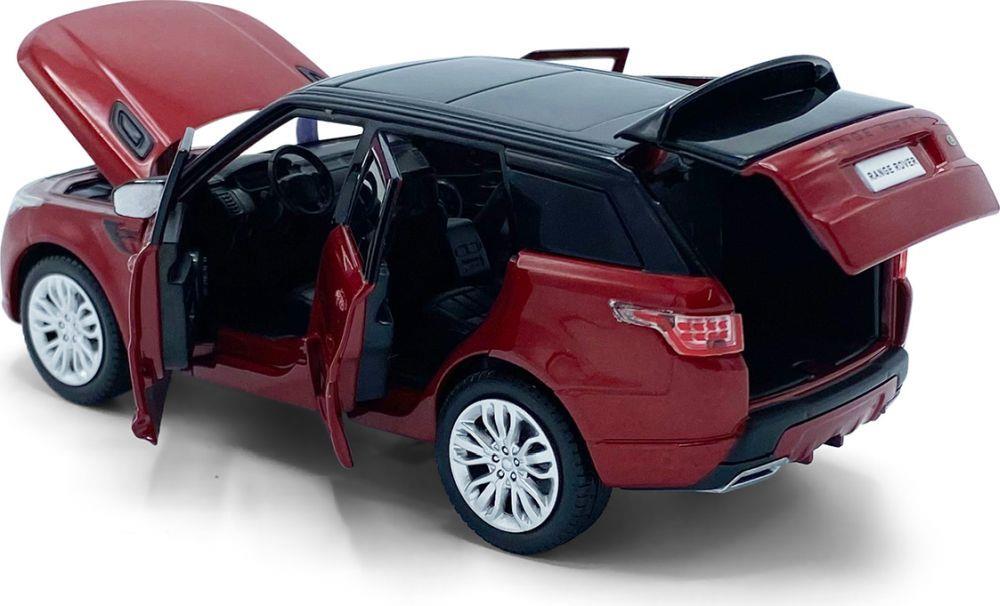 Tayumo 1:32 Scale Range Rover Sport - Firenze Red Lights and Sound & Pull Back
