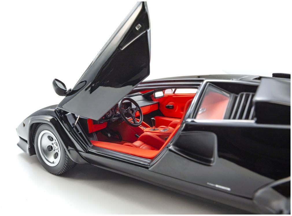 Kyosho 1:18 Scale Lamborghini Countach LP5000 Quattrovalvove Black