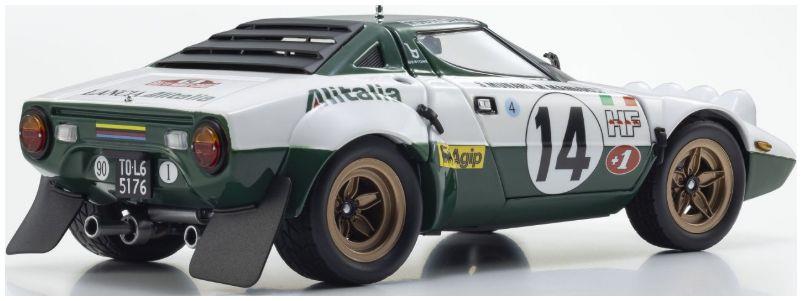 Kyosho  1:18th Scale Lancia Stratos HF S.Munari Winner Monte Carlo 1975 Nr.14