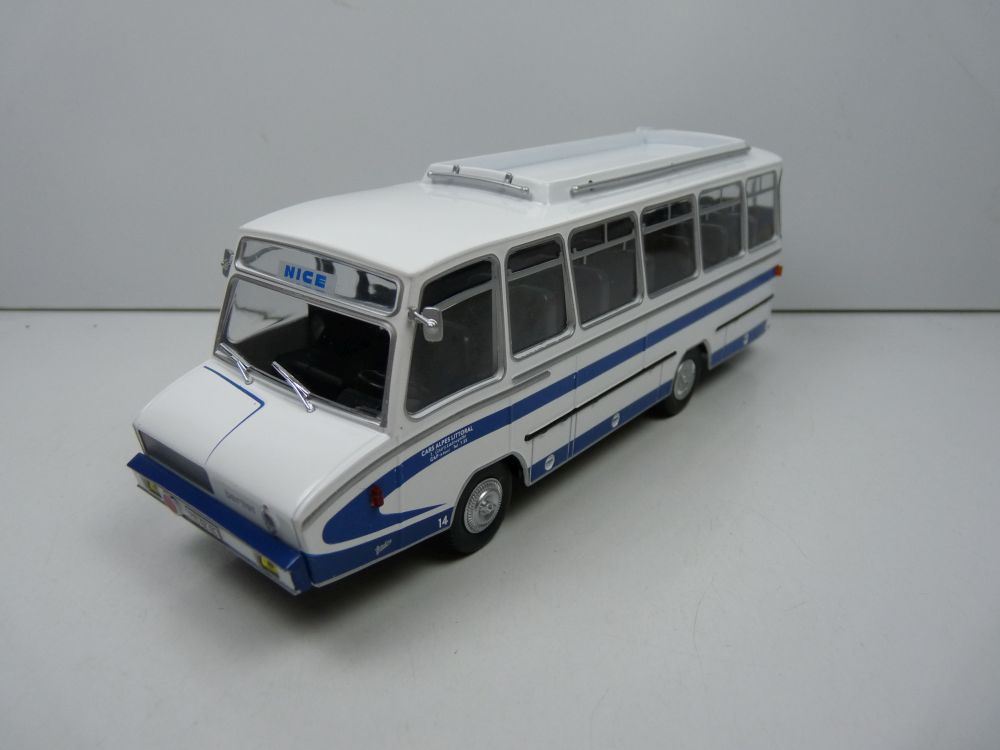 Atlas Editions 1:43 Scale Berliet Le Car Stradair 20 Long RS612 1965 Minibus - Berliet Trucks Collection