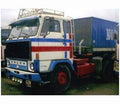 WSi 1:50 Scale Volvo F89 4x2 Classic Curtainsider Trailer 3 Axle Fairweather