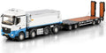 WSI  1:50th Scale Mercedes Benz Arocs MP4 2.300MM Stream Space 8x2 Tipper Low Loader Ballast Nedam