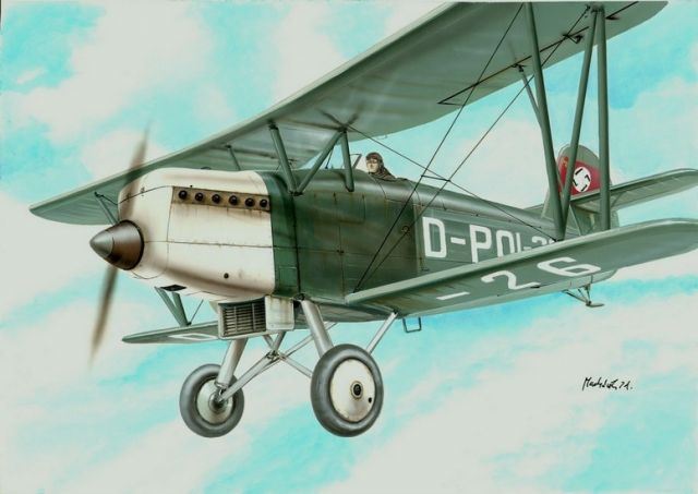 Red-Scale Modellbau 1:72 Scale Arado 65 Luftpolizei (3 decal v. for Luftwaffe)