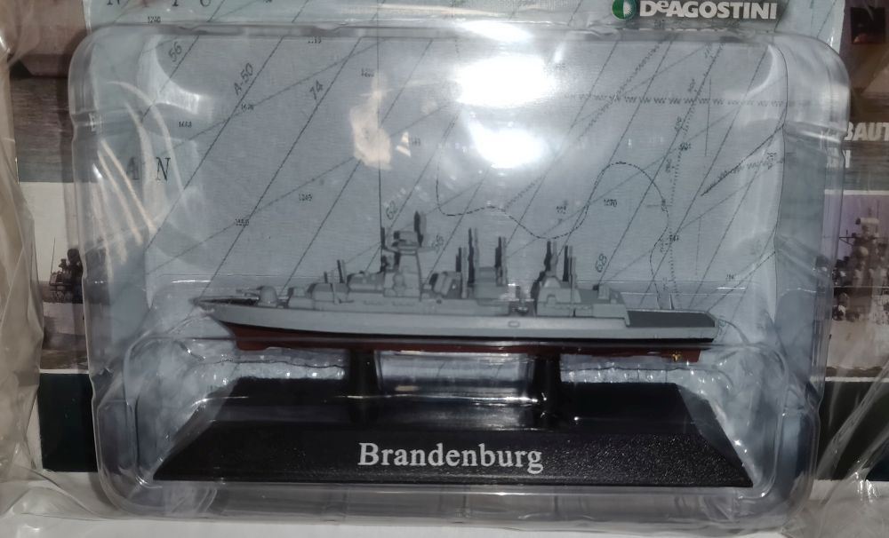 Atlas Editions 1:1250 Scale Brandenburg Class Class Frigates, 1994