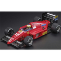 GP Replicas 1:18 Scale Ferrari F1-86B 1986 #27 Michele Alboreto 2nd Austrian GP 1986 w/Driver