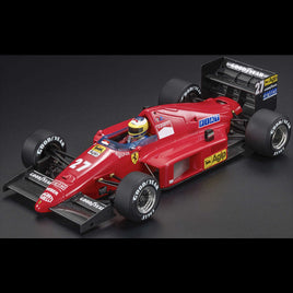GP Replicas 1:18 Scale Ferrari F1-86B 1986 #27 Michele Alboreto 2nd Austrian GP 1986 w/Driver