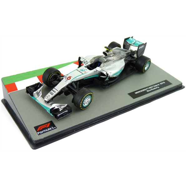 Atlas Editions 1:43 Scale Mercedes F1 W07 Hybrid - 2016 Nico Rosberg F1 Collection - Cased
