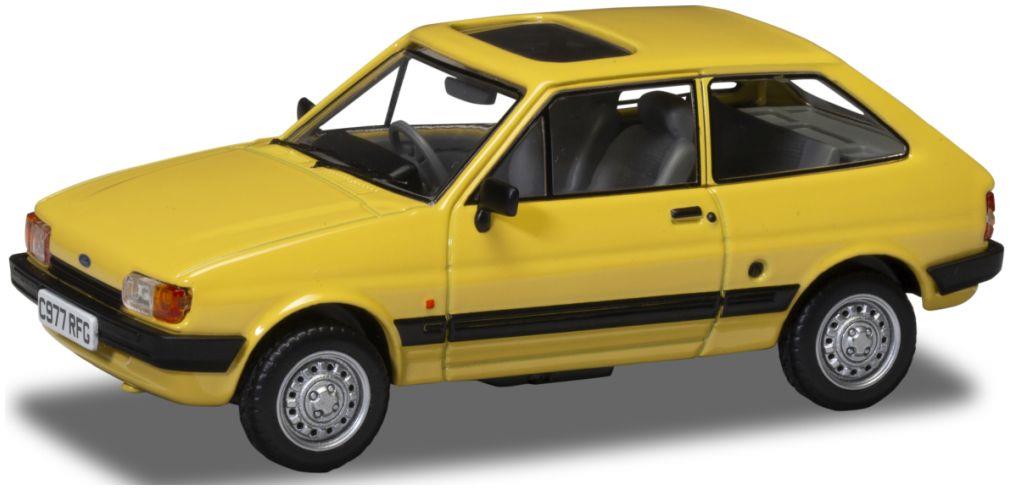 Corgi 1:43rd Scale Ford Fiesta Mk2 1.1L Citrine Yellow