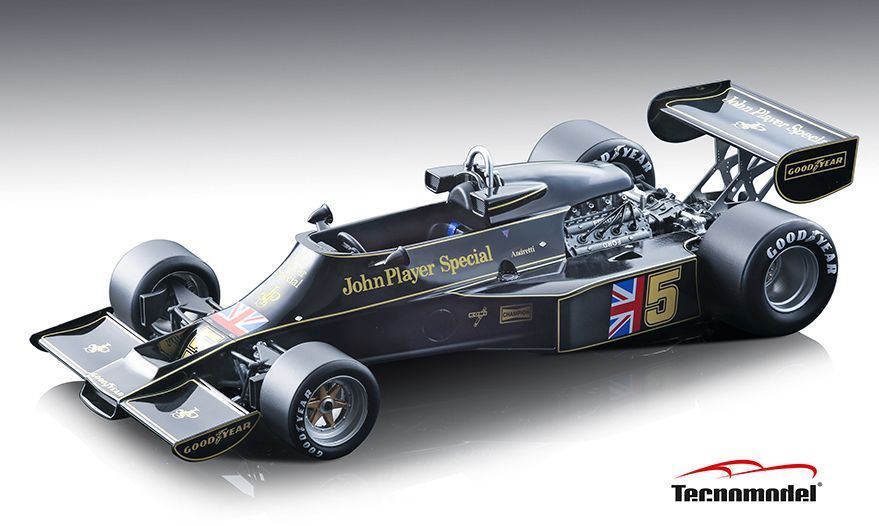 Tecnomodels� 1:18 Scale Lotus 77 F1 1976 Japanese GP Winner #5 Mario Andretti