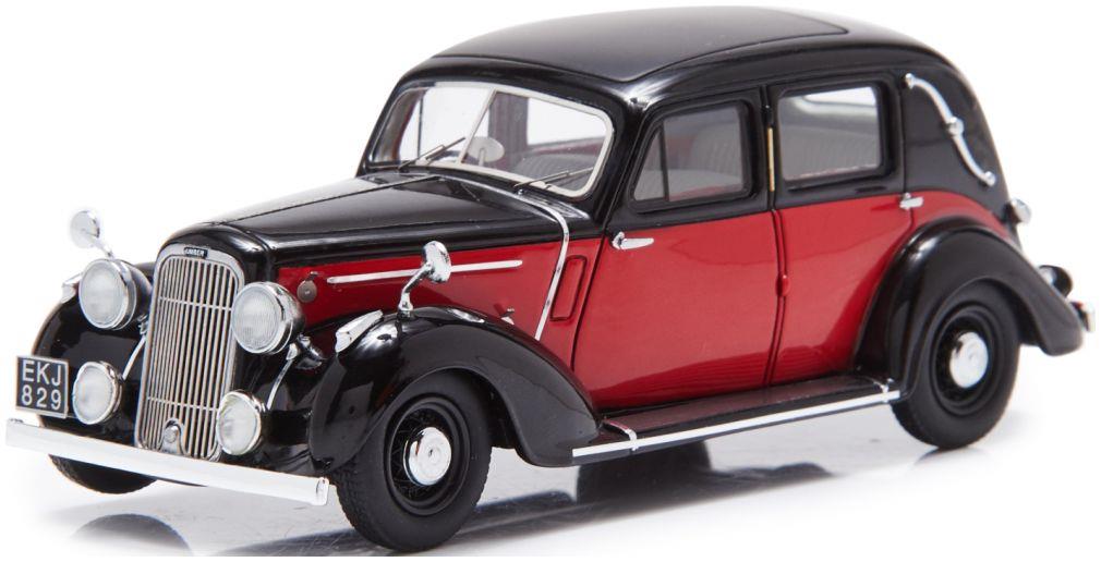 Esval 1:43 Scale Humber Super Snipe Saloon 2 Windows Red Black 1938