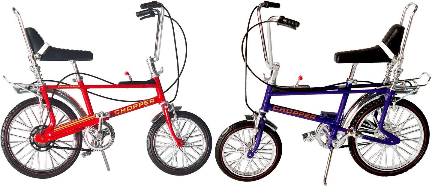 Toyway 1:12 Scale Chopper MkII- Red/Violet