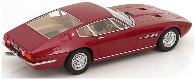 KK Scale 1:18 Scale Maserati Ghibli Coupe 1969 Red Metallic