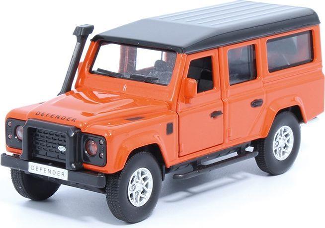 Tayumo 1:36 Scale Land Rover Defender 110 - Tangiers Orange Pull Back