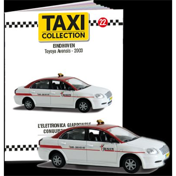 Atlas Editions 1:43 Scale Toyota Avensis - Eindhoven 2003 Taxi of the world - Centauria