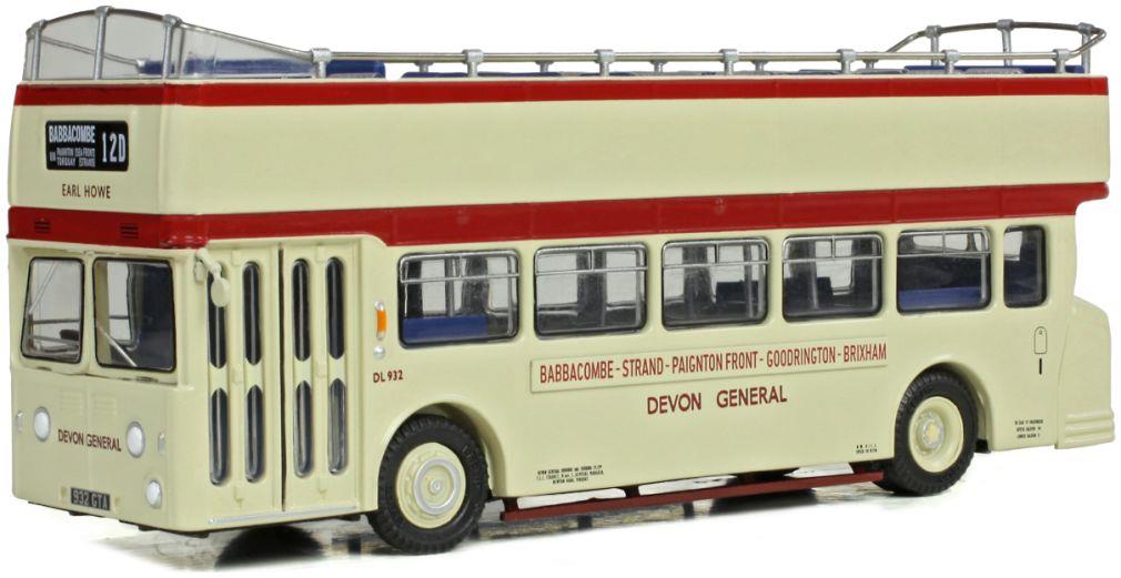 EFE Bus Models 1:76th Scale Leyland Atlantean Open Top Devon General Gift Set