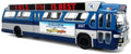 Iconic Replicas 1:43rd Scale GM TDH-5303 Transit Bus: MTA New York City 1963