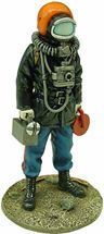 Atlas Editions 1:32 Scale Fireman-GREP firedress - Paris France-1978