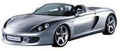 Motormax 1:18 Scale Porsche Carrera GT - Silver Blue Metallic