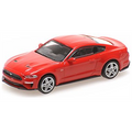 Minichamps 1:87 Scale Ford Mustang - 2018 - Red