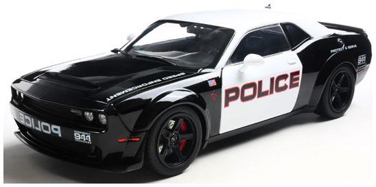 Solido  1:18th Scale Dodge Challenger R/T SCAT Pack Widebody Highway Police 2023