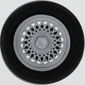 IXO 1:18 Scale BBS Silver Set of 4 Wheels