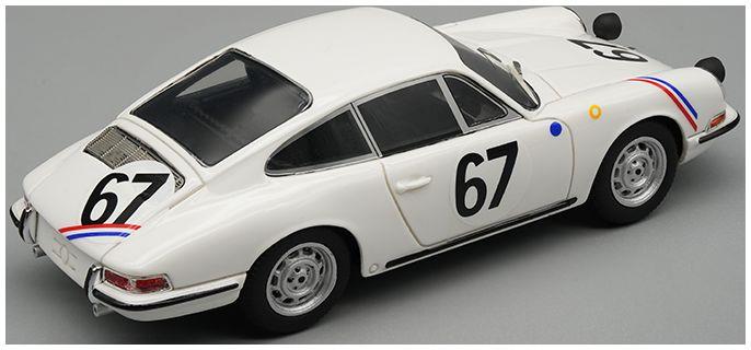 Tecnomodels 1:43 Scale Porsche 911 S 1967 24h Le Mans #67 Pierre Boutin/Patrice Sanson