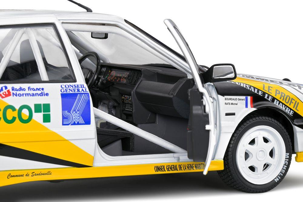 Solido 1:18 Scale Renault R21 Turbo GR.A White Rally Charlemagne 1991