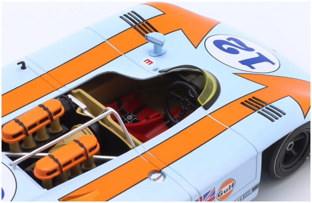 Werk83/IXO 1:18th Scale Porsche 908/03 #12 Winner Targa Florio 1970 Siffert/Redman