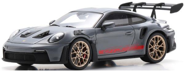 Schuco 1:43 Scale Porsche 911 GT3 RS (992) 2022 Arctic Grey