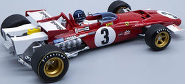 Tecnomodels 1:18 Scale Ferrari 312B 1970 Winner GP Mexico #3 Jacky Ickx w/Driver Figure