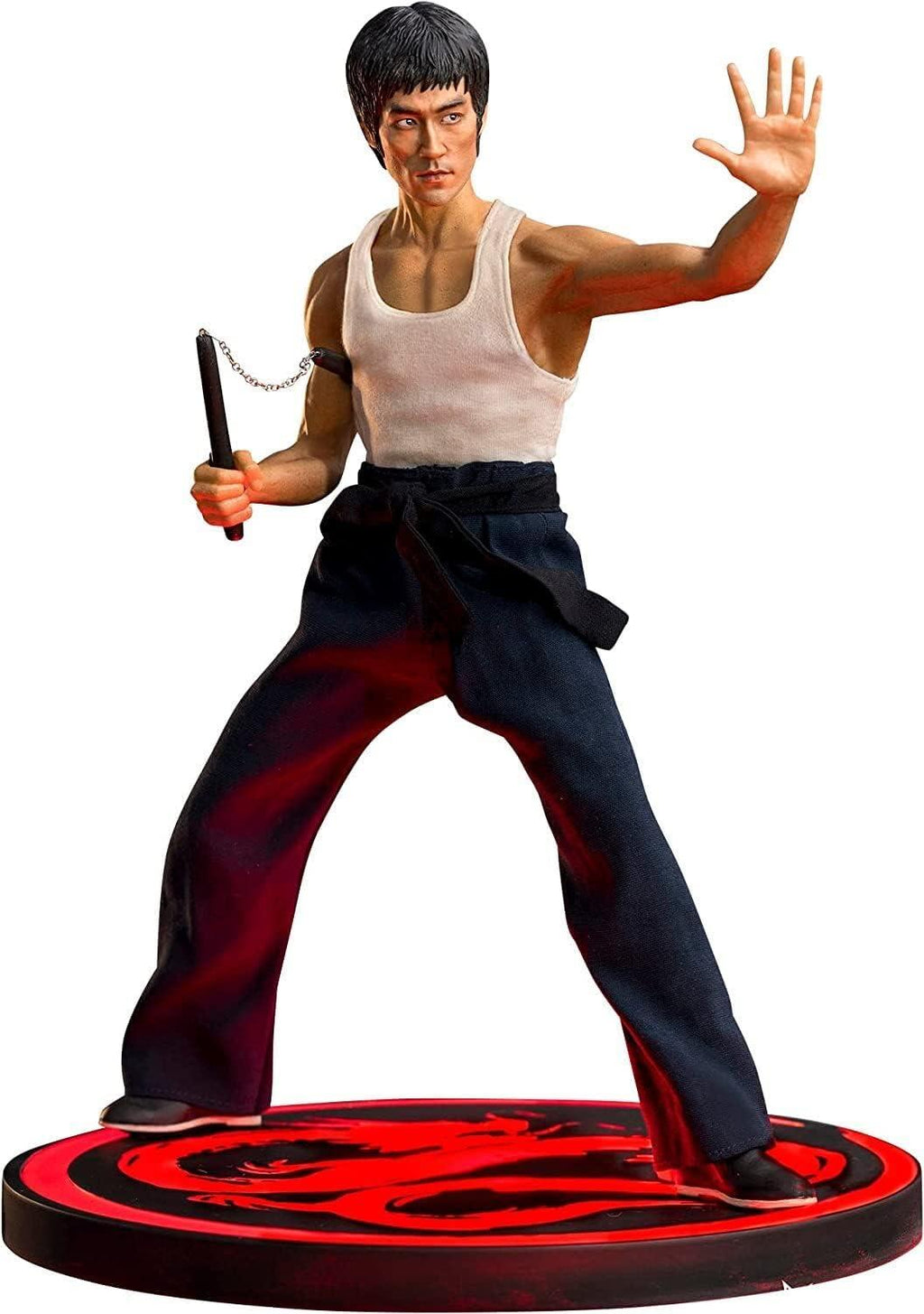 STAR ACE SA9060 30CM Bruce Lee from The Way Of The Dragon Statue DELUX