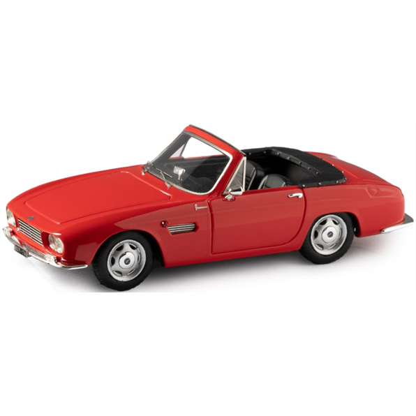Esval 1:43 Scale OSCA 1600 GT Convertible by Fissore Red Top Down 1963