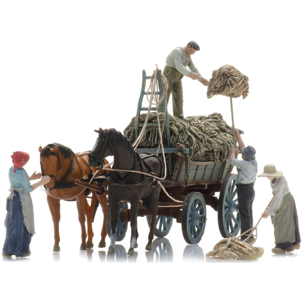 Artitec 1:87 Scale Haymakers (4x) Ready-Made Figures