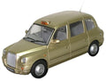 Oxford Diecast 1:43 Scale LTi TX4 Taxi - Gold
