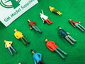 GM Model Supplies 1:76 Scale Model Railway Mixed Painted Figures 100pcs