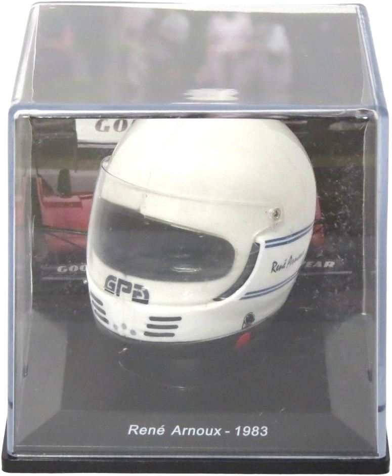 Atlas 1:5th Scale Rene Arnoux #28 Scuderia Ferrari 126C3
F1 1983 Helmet