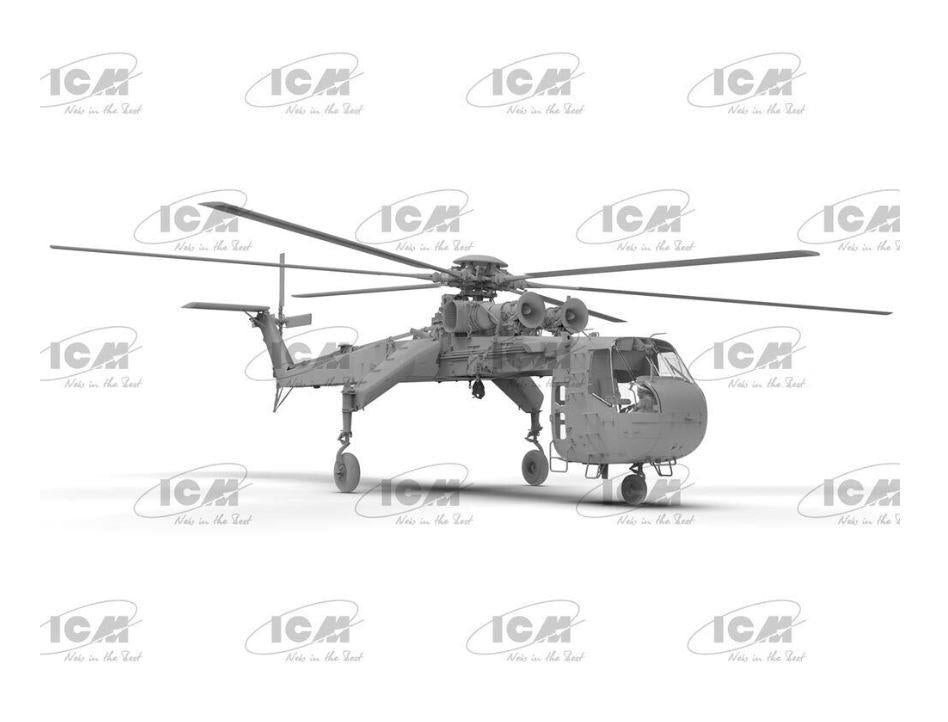 ICM 53054 1/35 Scale Sikorsky CH-54A Tarhe US Helicopter Model Kit