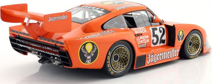 IXO 1:18 Scale Porsche 935 K4 Jagermeister Winner DRM 200 Meilen Norisring 1981 Bob Wollek Kremer