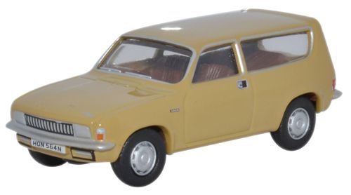 Oxford Diecast 1:76 Scale Austin Allegro Estate -  Harvest Gold