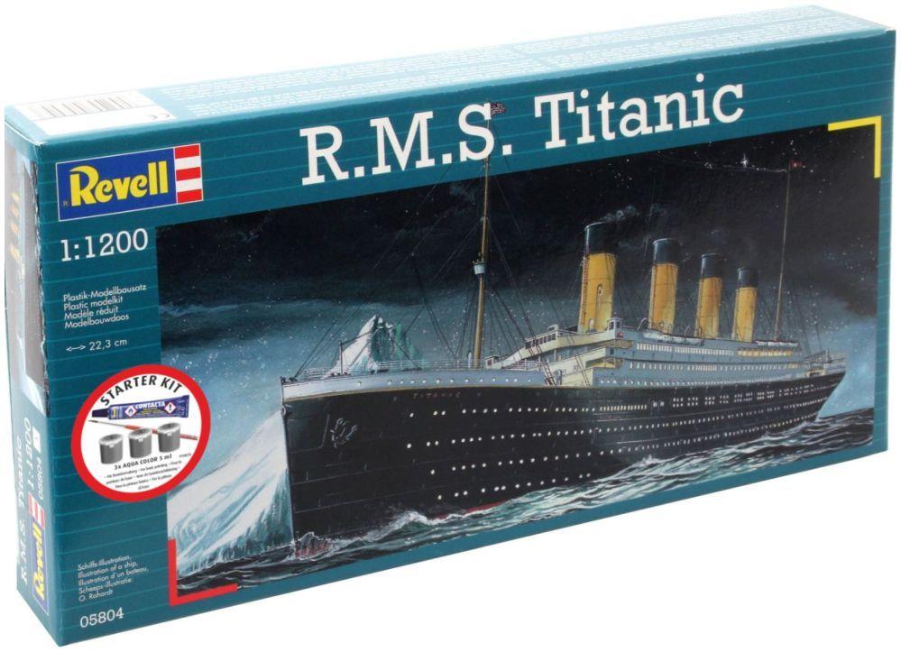Revell  1:1200th Scale R.M.S. Titanic Starter Kit