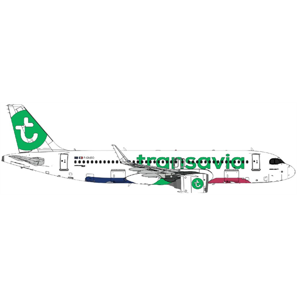 Gemini Jets 1:400 Scale Airbus A320 NEO Transavia Airlines F-GNEO